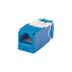 Jacks & Plug PANDUIT PANDUIT CJ6X88TGBU CJ6X88TGBU | Jack UTP Cat 6A Mini-Com, azul PANDUIT
