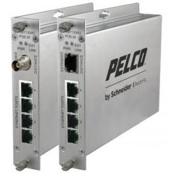 TRANSMISIÓN PELCO PELCO EC-4BY1SWCPOE-W EC-4BY1SWCPOE-W | PELCO Switch autogestionado Econnect 4 puertos Poe con soporte de pare