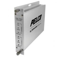 TRANSMISIÓN PELCO PELCO FRV20M2ST FRV20M2ST | PELCO Receptor Multimode ST Conector 2 canales de 10 bits Digital Video 2 Fibra