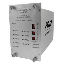 TRANSMISIÓN PELCO PELCO FRV80D2S1FC FRV80D2S1FC | PELCO Mux de video de 8 canales y 10 bits 2 datos bi-dir y 1 cierre de contact