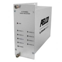 TRANSMISIÓN PELCO PELCO FRV80S1ST FRV80S1ST | PELCO Multiplexor de video digital de 8 bits de 8 bits RX Singlemode ST Conector