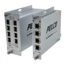 TRANSMISIÓN PELCO PELCO FUMS-GFX4 FUMS-GFX4 | PELCO Switch no administrado, 4 puertos, 1000 Mbps, SFP se vende por separado