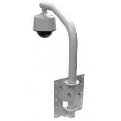 PTZ PELCO PELCO PP350-AW PP350-AW | PELCO Soporte de pared parapeto para cúpulas colgantes de 1,5 pulgadas, Pantone 427C