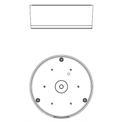 Domo PELCO PELCO IBP3BBAP-ES IBP3BBAP-ES | PELCO Montura de superficie para las cámaras Cámara tipo Bala Environmental Sarix Pro