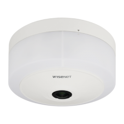 WISENET T Hanwha Techwin TNF-9010 TNF-9010 | HANWHA 12MP Ojo de pez Cúpula vandálica al aire libre