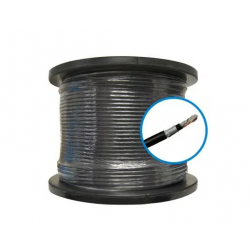 Cable U/UTP F/UTP BELDEN BELDEN OSP6AU 0101000 OSP6AU 0101000| Cable planta exterior Cat 6A, 23 AWG, Con gel, Negro, 305 m. - BE