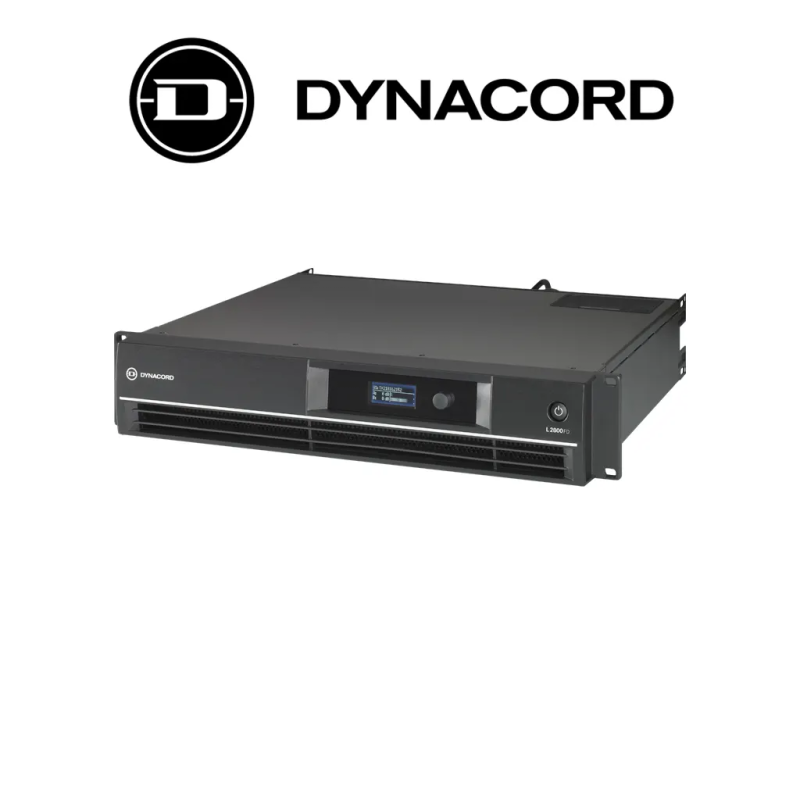 L2800FD-US| BOSCH - Amplificador de Potencia con DSP 2x1400W / Low-Z / DYNACORD