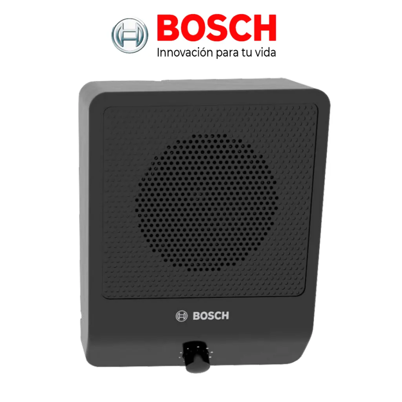 LB10-UC06V-D| BOSCH - Altavoz / Caja Acústica 6W / Control de Volumen / Negra
