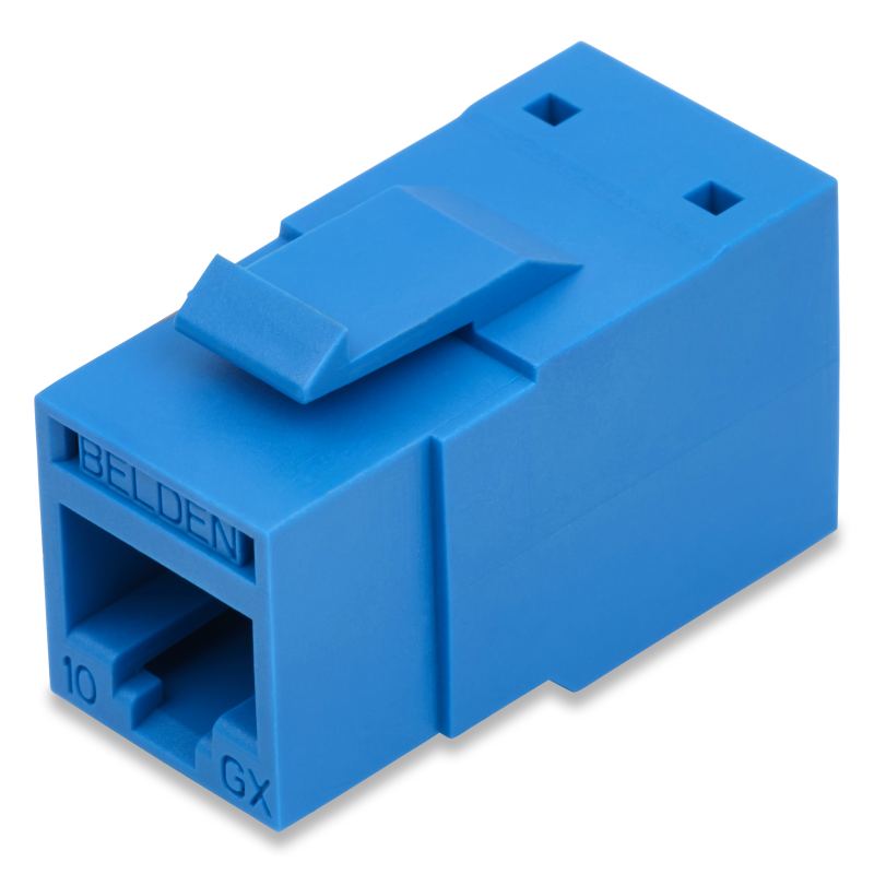RVAMJKUGN-S1 | BELDEN CONECTOR MODULAR JACK RJ45 CAT6A REVCONNECT RVAMJKUGN-S1 ESTILO KEYCONNECT VERDE