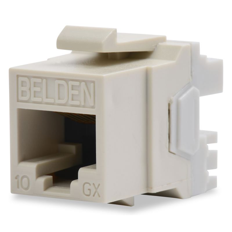 AX104152 | BELDEN CONECTOR MODULAR JACK RJ45 CAT6A AX104152 ESTILO KEYCONNECT NARANJA