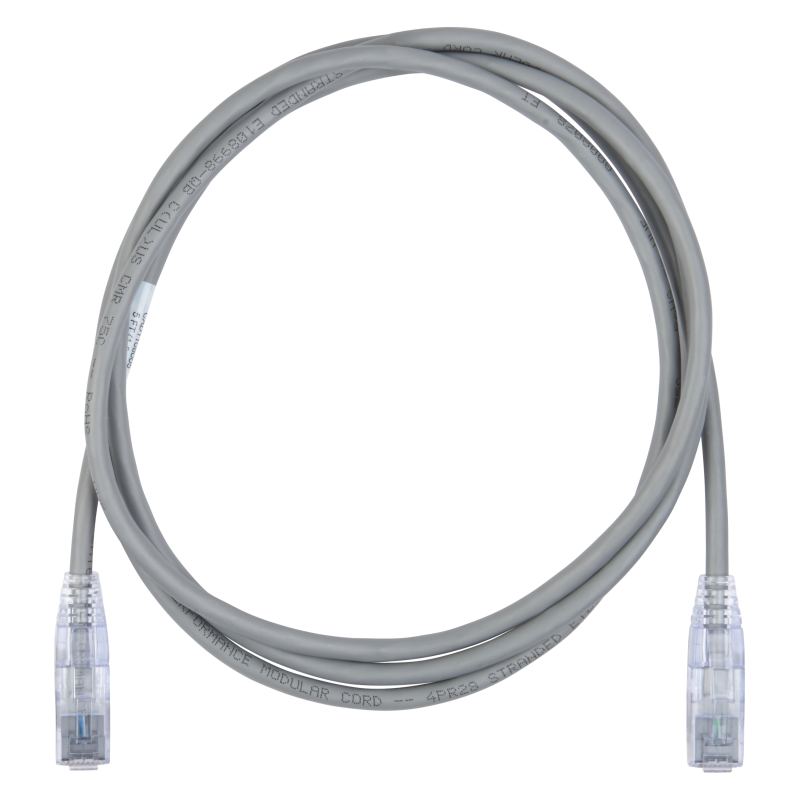 CAD1108004 | BELDEN PATCH CORD DIAMETRO REDUCIDO UTP CAT6A CAD1108004 / INTERIOR / GRIS