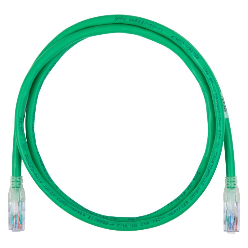 CA21108004 | BELDEN PATCHCORD UTP CAT6A CA21108004 FORRO PVC GRIS CMR-RISER 4 PARES CALIBRE