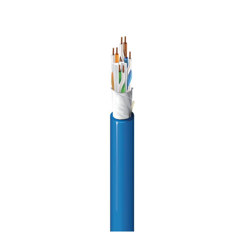 10GXS12 0061000 | BELDEN CABLE DE COBRE UTP CAT 6A AZUL CMR. CABLE HORIZONTAL CAT6A U/UTP