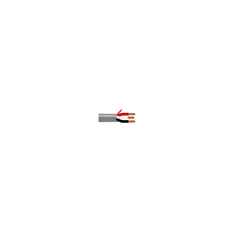 5501UE 0081000 | BELDEN CABLE MULTI-CONDUCTOR 3 X 22 AWG GRIS CMR.