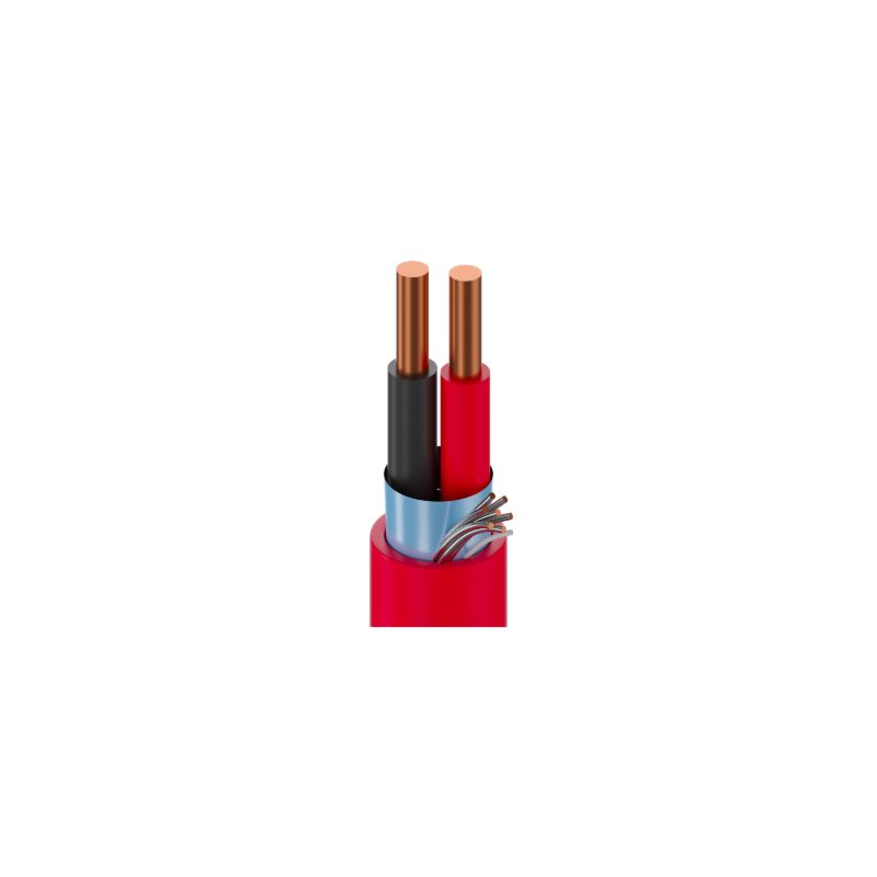 5220FL 002A1000 | BELDEN MULTI-CONDUCTOR 2 X 16 AWG ROJO CMR BLINDADO.