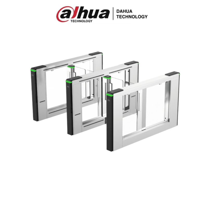 DHI-ASGB611X-R | DAHUA - Barrera de medio cuerpo con puerta de cortesía de acrílico (R) Derecha
