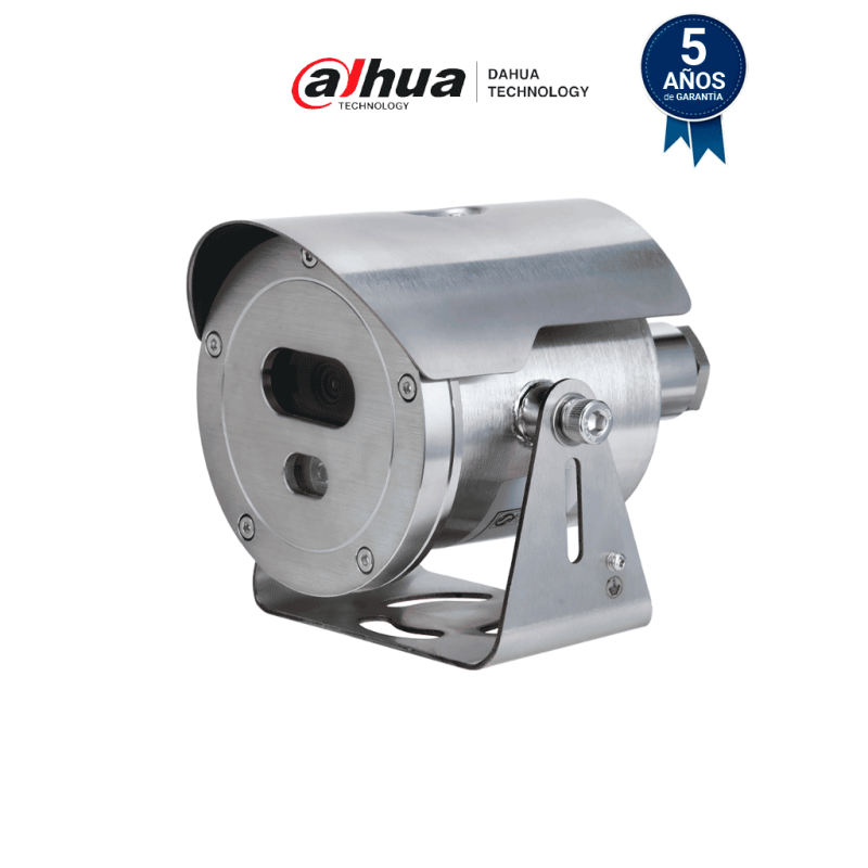 DH-ECA2A1400-HN | DAHUA - Cámara Bullet Antiexplosiva 4MP/ Lente 4mm/ Starlight/ SMD/ IR 30 metros/ Smart H.265+/ Min.