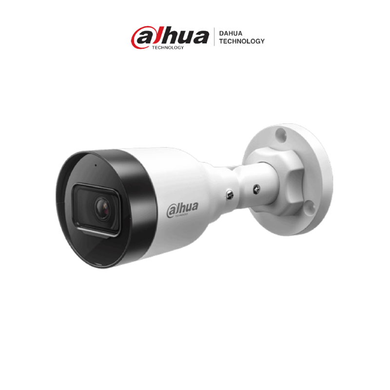 DH-IPC-HFW1431S1-A-S6 | DAHUA - Cámara IP Bullet de 4 Megapixeles lente de 2.8 mm con ángulo de visión de 104 grados, IR de 30