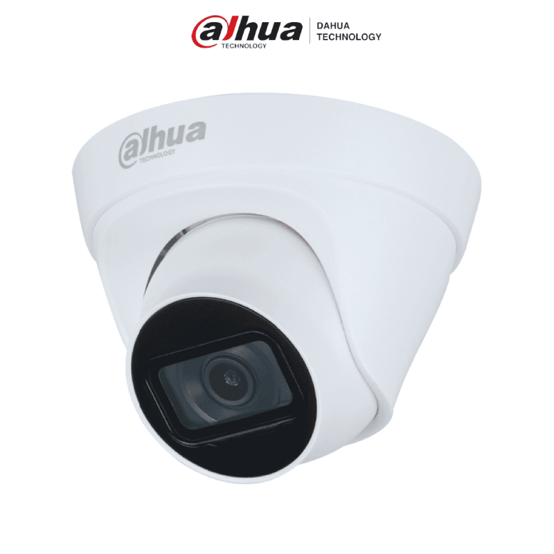 DH-IPC-HDW1230T1P-A-0280B-S6 | DAHUA - Cámara IP Domo 2MP con lente de 2.8 mm y ángulo de visión de 102 grados, micrófono inte