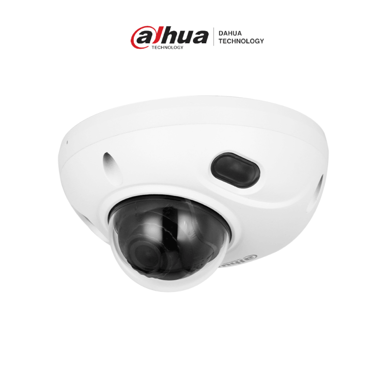 DH-IPC-HDBW3241F-AS-S2 | DAHUA - Cámara IP Domo Antivandálica de 2MP con lente de 2.8mm y 107 grados de apertura.