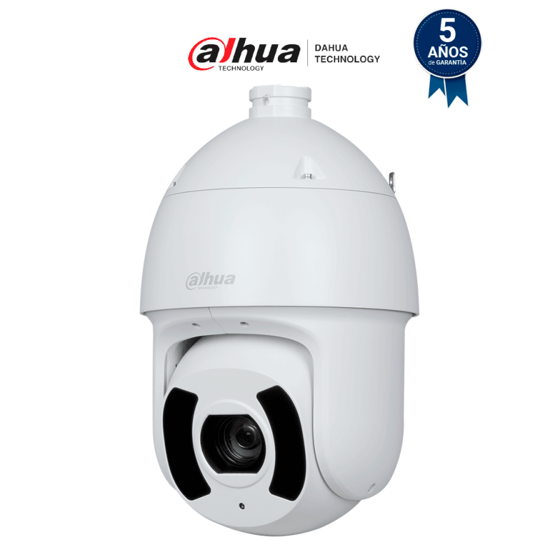 DH-SD6CE445GB-HNR | DAHUA - Cámara PTZ IP de 4MP con tecnología Starlight y zoom óptico 45x. Alcance IR de 250m