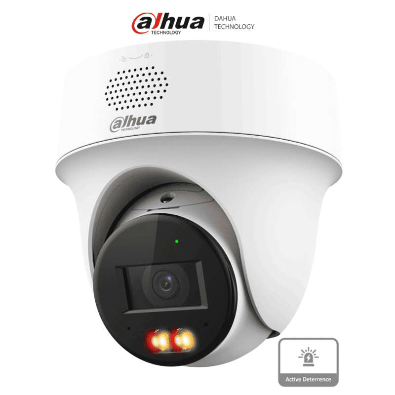 DH-IPC-PT1439H-PV | DAHUA - Cámara PT IP domo de 4 Megapixeles / Lente de 2.8 mm/ 30 Metros de Iluminación Dual Inteligente