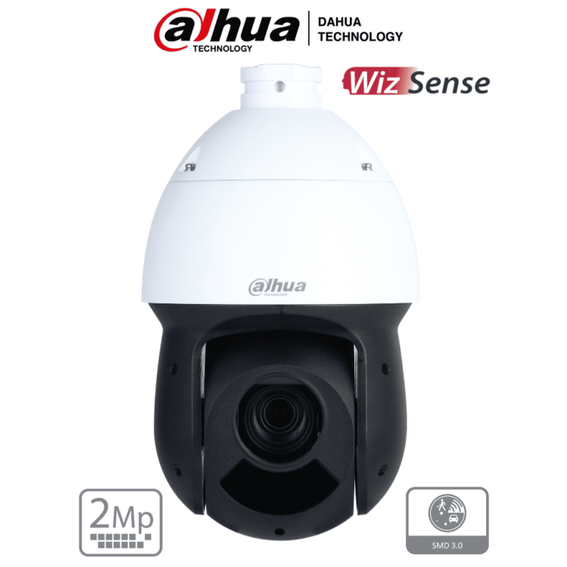 DH-SD49225DB-HNY | DAHUA - Cámara IP PTZ de 2 MP/ WizSense/ 25x de Zoom óptico/ IR de 100 m / H.265 / WDR Real de 120 dB/ Prot