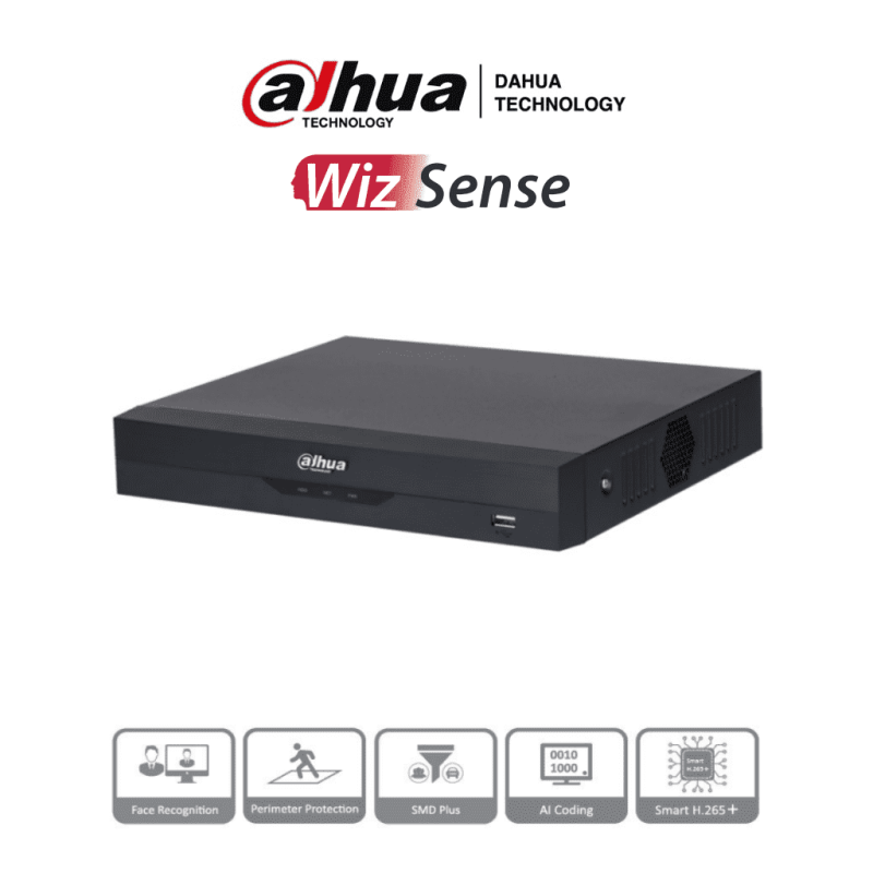 DH-XVR5116HS-I3 | DAHUA - DVR 16 Canales 5 Megapixeles Lite WizSense/ H.265+