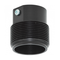 Montajes AXIS AXIS T91A06 T91A06 | 5503-091 | Adaptador de tubería pasa de rosca NPT de 3/4 pulg a rosca NPS de 1.5pulg - AXIS