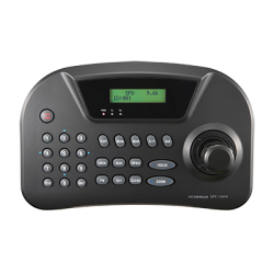 PTZ HANWHA Hanwha Techwin SPC-1010 SPC-1010 | Controlador de joystick PTZ, pantalla LCD de texto de 2 líneas, hasta 255 cámaras
