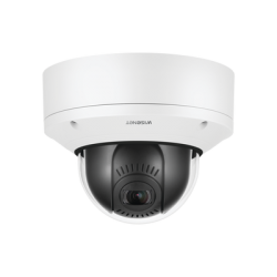 WISENET X Hanwha Techwin XNV-8081Z XNV-8081Z | Cámara IP Domo Ext. Antivandálico PTRZ 5MP, Lente Motorizado 2.8-12mm, IR 50M - H