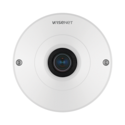 WISENET Q - PTZ Hanwha Techwin QNF-8010 QNF-8010 | Cámara IP Fish Eye Interior 6 MP, PTZ Digital 8X, Vídeo Analíticos, MicroSD,