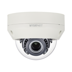 WISENET HD+ Hanwha Techwin HCV-7070RA HCV-7070RA | Cámara Domo Antivandálico 4 MP AHD, 600TVL CVBS/ Lente Varifocal 3.2- 0 mm /I