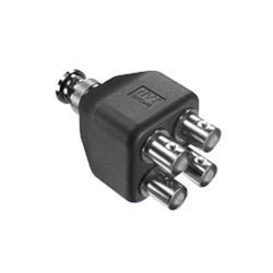 TRANSMISIÓN NVT NVT Phybridge NV-EC4BNC NV-EC4BNC | Divisor coaxial BNC 1:4 - NVT
