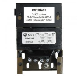 Control de Accesos CDVI CDVI CDVI200 CDVI200 | Transformador de 200 VA, 60Hz, 16 VCA/100VA @ 6.25A, 24 VCA/100VA @ 4.16A - CDVI