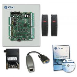 Control de Accesos CDVI CDVI 2DMKIP 2DMKIP | Kit Master para 2 puertas con convertidor IP - CDVI