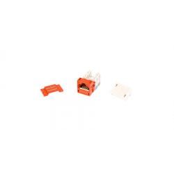 Jacks & Plug COMMSCOPE COMMSCOPE 108232703 MPS100E-112 | 108232703 | Jack modular U/UTP Cat 5e, color naranja - COMMSCOPE