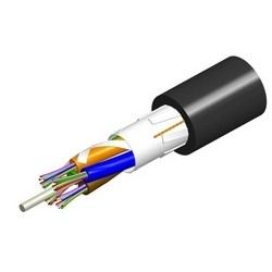 Cable de Fibra Óptica COMMSCOPE COMMSCOPE 760112607 R-012-LN-5L-F12BK/25D/LTS | 760112607 Cable Fibra Óptica 12 Fibras OM3 Riser