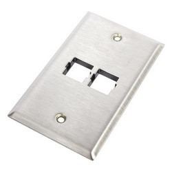 Face Plate COMMSCOPE COMMSCOPE 108615188 108615188 | M12SP Placa Frontal de 2 puertos en acero inoxidable - COMMSCOPE.