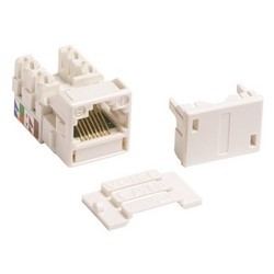Jacks & Plug COMMSCOPE COMMSCOPE 107321739 M1BH-H-262 | 107321739 | Jack M1 Categoría 3 U/UTP, blanco - COMMSCOPE.