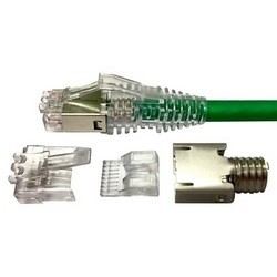 Jacks & Plug COMMSCOPE COMMSCOPE MP-6S-B-1 6-2111979-3 | MP-6S-B-1 | Plug CAT 6, blindado,8 posiciones, jack de cable de 5.1 a