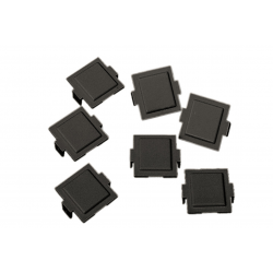 Face Plate COMMSCOPE COMMSCOPE 107065583 M20AP-003 | 107065583 | Tapa ciega para faceplate, serie M, color negro, paquete de 10