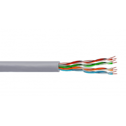 Cable U/UTP F/UTP COMMSCOPE COMMSCOPE 884021314/10 CS24R GRY C5E 4 | 884021314/10 | Cable U/UTP de categoría 5e, sin plenum, gri