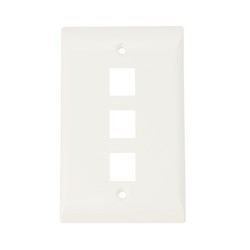 Face Plate COMMSCOPE COMMSCOPE 1-2111023-3 1-2111023-3 | Face plate 3 puertos blanco - NETCONNECT - COMMSCOPE.