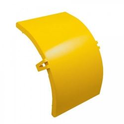 Porta Cables COMMSCOPE COMMSCOPE FGS-SD4E-A FGS-SD4E-A | Cubierta para codo FiberGuide de 45° hacia abajo, 4 in x 4 in, amarillo