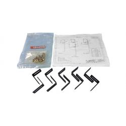 Porta Cables COMMSCOPE COMMSCOPE FGS-HWMB-C FGS-HWMB-C | Soporte de montaje de sección recta vertical ranurada FiberGuide, kit d