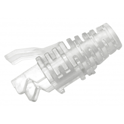 Jacks & Plug COMMSCOPE COMMSCOPE 2843048-1 MP-5EU-BOOT-57-10 | 2843048-1 Bota transparente para plug Cat 5e, cable de 5.7 mm ,1