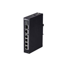 TRANSMISIÓN DAHUA DAHUA PFS3106-4P-60 PFS3106-4P-60 | Switch PoE 4 Puertos 6.8G 10m/100Mbps 60W E802.3af/at No Administrable - D
