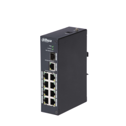 TRANSMISIÓN DAHUA DAHUA PFS3110-8P-96 PFS3110-8P-96 | Switch PoE 8 puertos 7.6G 1 Puerto UPLINK SFP/ 1 Puerto UPLINK Ethernet Gi