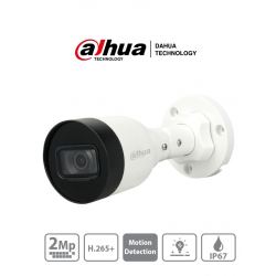 Bala DAHUA DAHUA IPC-HFW1230S1-S4 IPC-HFW1230S1-S4 | DAHUA Cámara IP, bala 2 MP, H.265+, 20 Fps, Lente de 2.8mm, ÁNGULO de 104,
